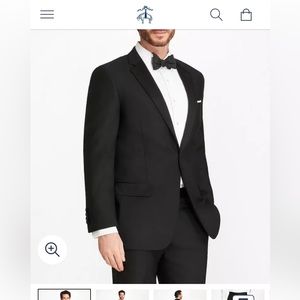 Brooks Brothers 1818 Madison Tuxedo Black 44R EUC Worn Once!